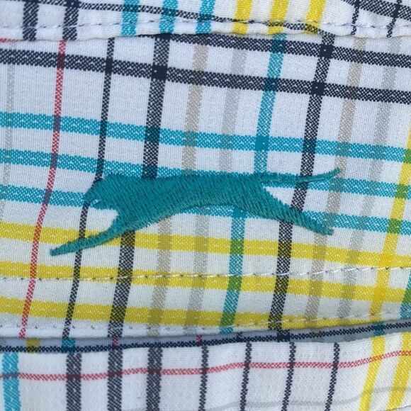 Slazenger Plaid Golf Skirt Skort Sz 14 Worn Once - Picture 4 of 11